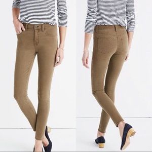 Madewell High-Rise Skinny Jeans